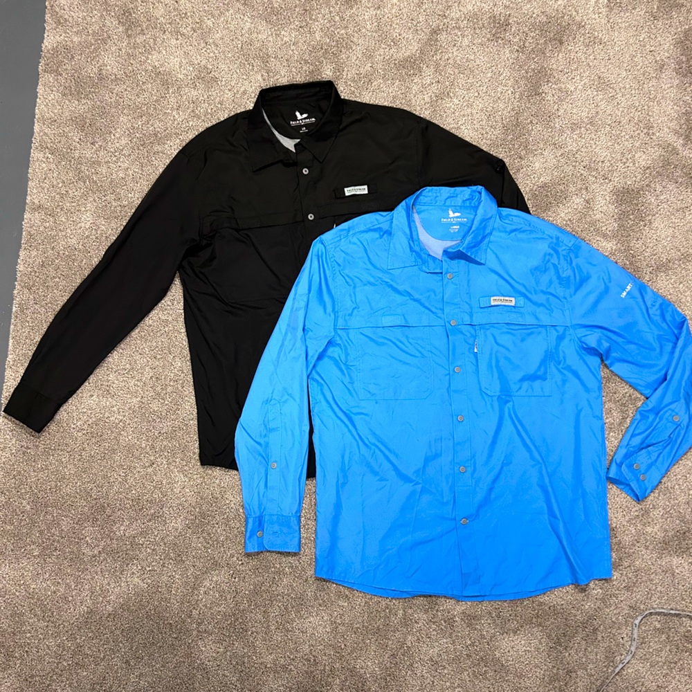 Field & Stream Long Sleeve Smart Cool Shirts